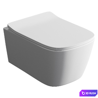 Toilet ArtCeram A16 3D Model Corona