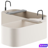 Baths by COCOON 3D Model Corona