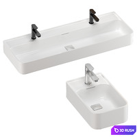 IDEAL STANDARD STRADA II washbasin set 01 3D Model Vray, Corona