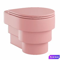 wall-hung ceramic toilet