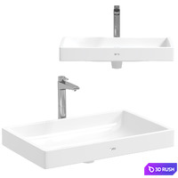 Sink TOTO NEOREST L4716E 3D Model Corona