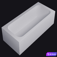 Bath Sallini ORLANDA AXIS_set 3D Model Corona