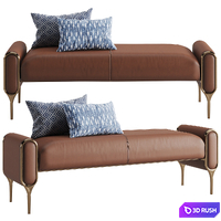 Theodore Alexander Loop end of bed bench
