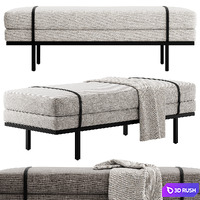 Ronan Bench by Kathy Kuo Home