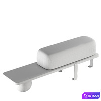Osaka Bench by Valyou furniture 3D Model Corona