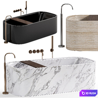 PB BATH Cocoon 3D Model Corona