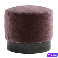 Joey ottoman 3D Model Corona