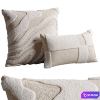 La Redoute pillow set 3D Model Corona