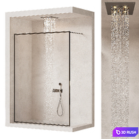 Cea Shower 3D Model Vray, Corona