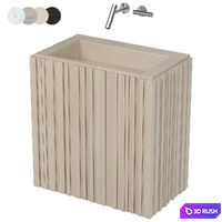 SALVATORI Ishiburo washbasin 3D Model Vray, Corona
