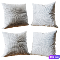 Decorative pillows set 270 3D Model Corona