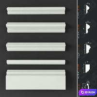 Set of moldings and skirting boards Europlast_1