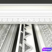 Sabur decor 2015 Eaves 3D Model Vray