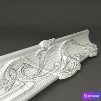 Sabur Decor Cornice 2015 3D Model Vray