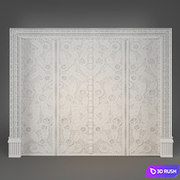 Decorative Pano 3D Model Vray