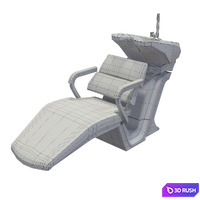 Hairdresser wash "RS ELITE" 3D Model Vray