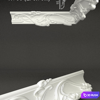 Sabur Decor Cornice 2015 3D Model Vray