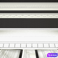 Sabur decor 2015 Eaves 3D Model Vray