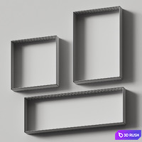 Ceramica Flaminia App Mirrors 3D Model Vray, Corona
