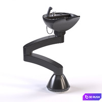 Washing Welonda Move 3D Model Corona