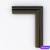Floor mirror 3D Model Corona