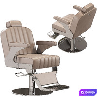 Gamma Bross Lenny Barber Chair 3D Model Vray