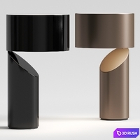 Natuzzi Vico Table Lamps 3D Model Vray, Corona