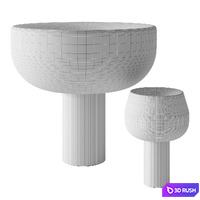 Leucos Aella T 3D Model Vray, Corona