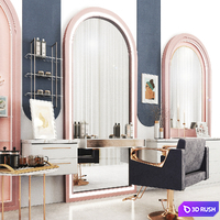 BeautySalon 3D Model Vray, Corona