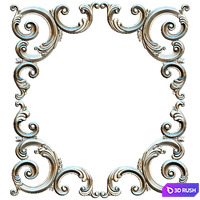 Decor. Square. Angle