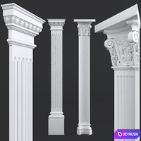 Pilasters of Sabur decor