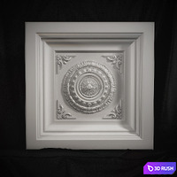 Gaudi Decor R4047 3D Model Vray