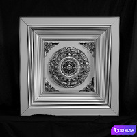 Gaudi Decor R4047 3D Model Vray