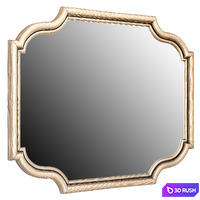 Marquesa Mirror 3D Model Vray