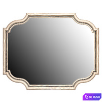 Marquesa Mirror 3D Model Vray