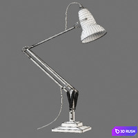 Anglepoise ORIGINAL 1227  BRASS DESK LAMP 3D Model Vray