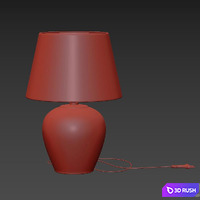 Table lamp Lallio L 4.02 BR 3D Model Vray