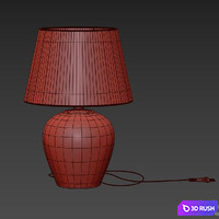 Table lamp Lallio L 4.02 BR 3D Model Vray