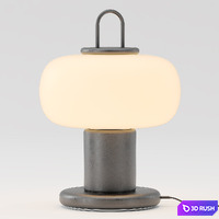Nox Table Lamp 3D Model Vray