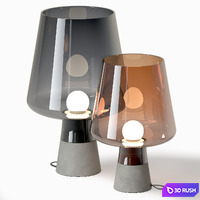Leimu lamp large 3D Model Vray, Corona