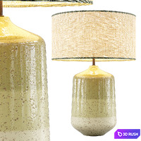 Zara Home - The lamp with ceramic base 3D Model Vray