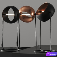 Laurameroni Globe Table Lamps 3D Model Vray, Corona