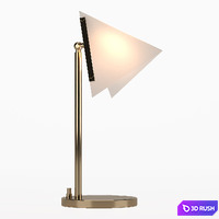 FORMA ROUND BASE TABLE LAMP Brass Loft Concept 43.31 3D Model Corona