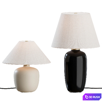 Torso Table Lamp By MENU 3D Model Corona