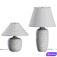 Torso Table Lamp By MENU 3D Model Corona