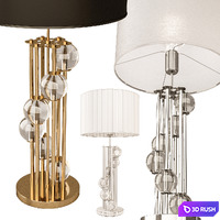 Table lamp Eichholtz Lorenzo 3D Model Corona