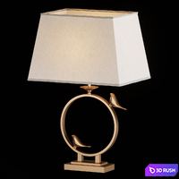 Table lamp Rizzi 3D Model Corona