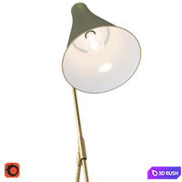 Table lamp La Redoute Jameson 3D Model Corona