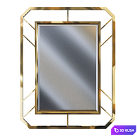 Mirror Garda Decor 50SX-8008/1 Mirror 3D Model Corona
