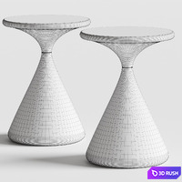 Tobias Grau Salt &amp; Pepper Table Lamps 3D Model Vray, Corona